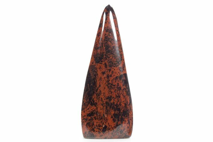Polished Mahogany Obsidian Flame - Mexico #355418